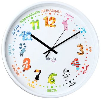 Настенные часы Kinda 77771709 (животные русская версия)
