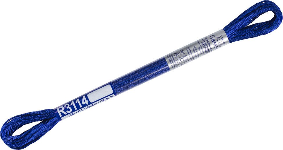 

Нитки для вышивания Gamma Мулине R3114 8 м (синий)