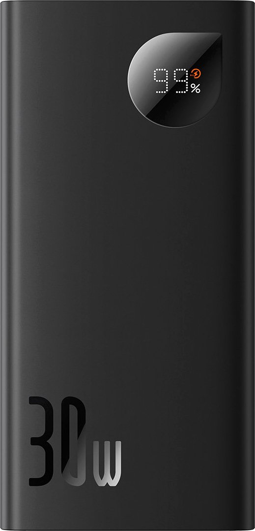 

Внешний аккумулятор Baseus Adaman 2 Digital Display Fast Charge Power Bank 10000mAh 30W (черный)