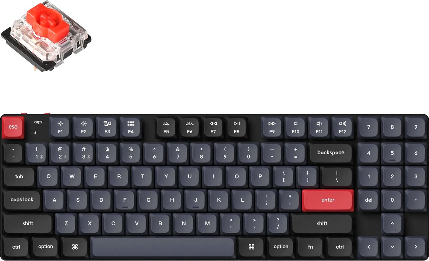 

Клавиатура Keychron K13 Pro RGB K13P-H1-RU (Gateron Low Profile Red)