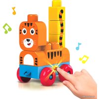 Конструктор Азбукварик Talky Blocks 4630027291714 Тигренок