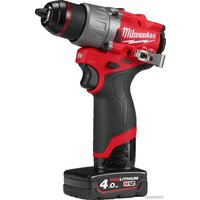 Дрель-шуруповерт Milwaukee M12 FUEL M12FDD2-402X 4933479874 (с 2-мя АКБ 4 Ач, кейс)