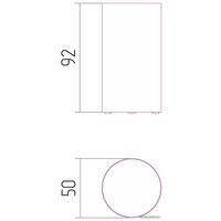 Стакан для зубной щетки и пасты Сунержа 00-3100-0000