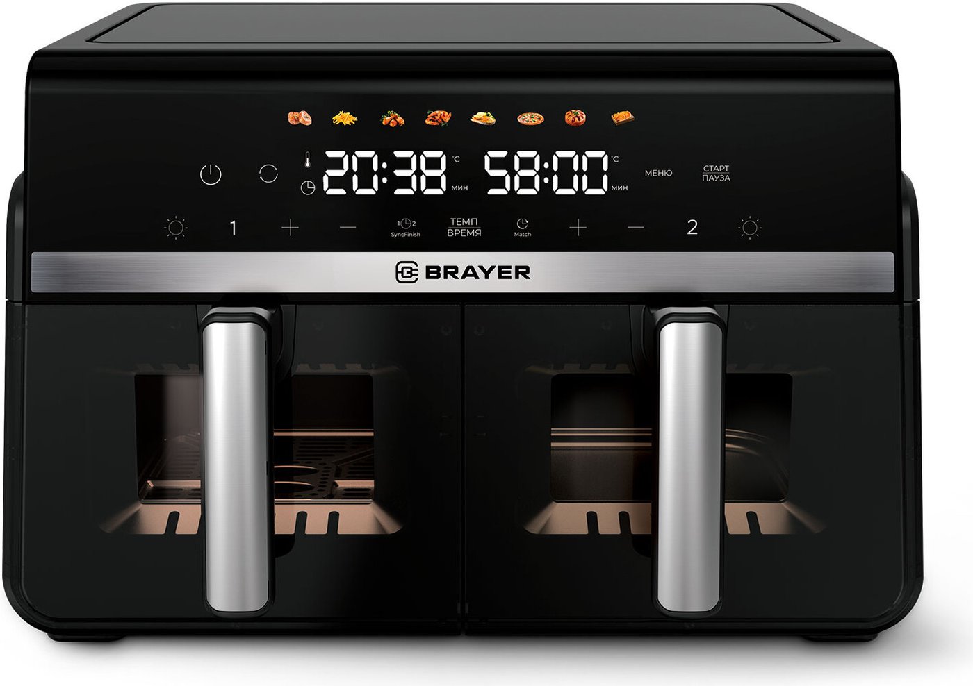 Аэрогриль (аэрофритюрница) Brayer BR2050