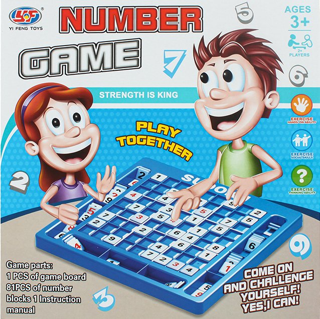 

Настольная игра Darvish Number game Судоку DV-T-2964