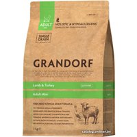 Сухой корм для собак Grandorf Adult Mini Lamb & Turkey (с ягненком и индейкой) 3 кг