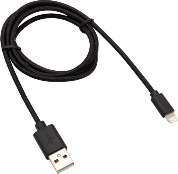 

Кабель Rexant 18-7055 USB Type-A - Lightning (1 м, черный)