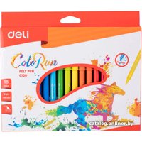 Фломастеры Deli С10010 (18 цветов)