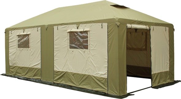 

Тент-шатер Митек Пикник-Люкс 4x3 м (хаки/бежевый)