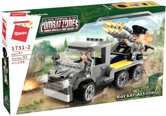 

Конструктор Qman CombatZones 1731-2 Ракетный удар