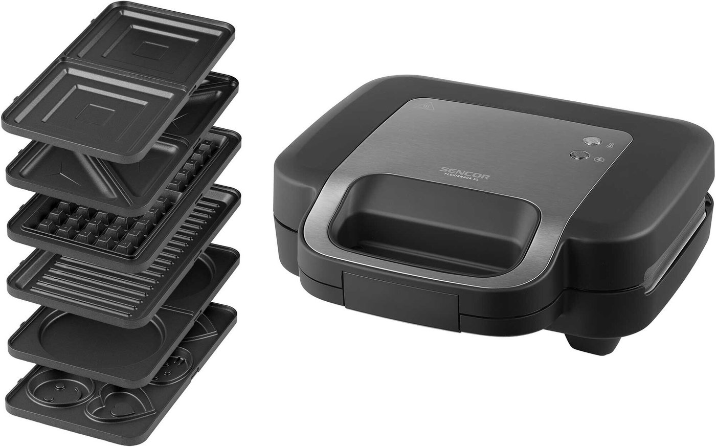 Многофункциональная сэндвичница Sencor SSM 9860BK