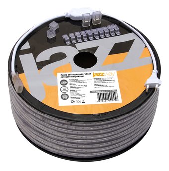 Уличное освещение и прожекторы JAZZway MVS 2835/60 IP68 220V красная 1 метр