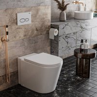 Унитаз приставной Roxen Antares 650185-01 Rimless Soft Close