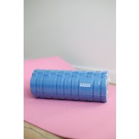 Набор для йоги Sundays Fitness Валик IR97435B + Коврик IR97506 (голубой, серый)