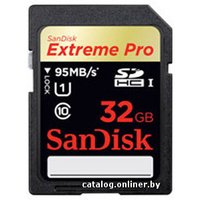 Карта памяти SanDisk Extreme Pro SDHC UHS-I (Class 10) 32GB (SDSDXPA-032G-X46)