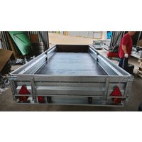 Двухосный прицеп AvtoS A30Р2B (3000x1500x300, R16, ресс. 3302 ГАЗ-1лист, тент 800мм)