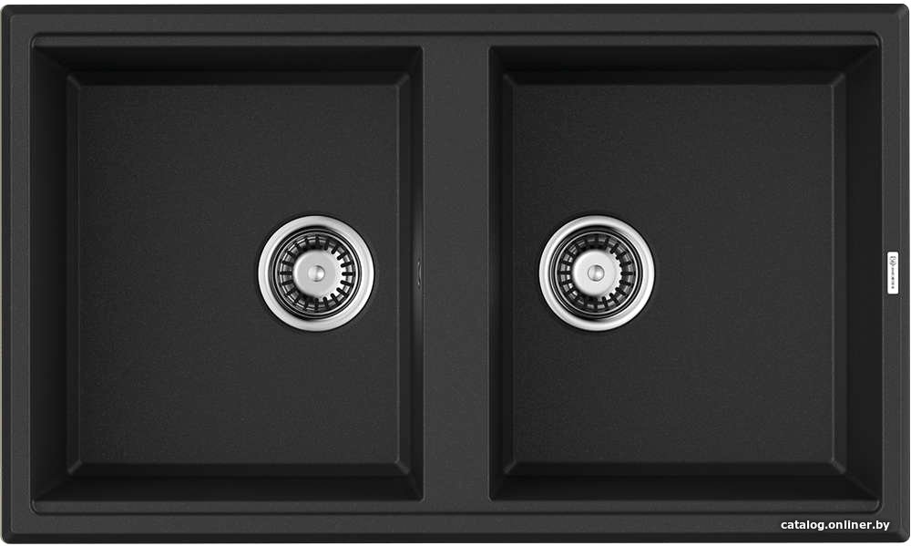 Кухонная мойка Omoikiri TEDORI 86-2 BL (черный)