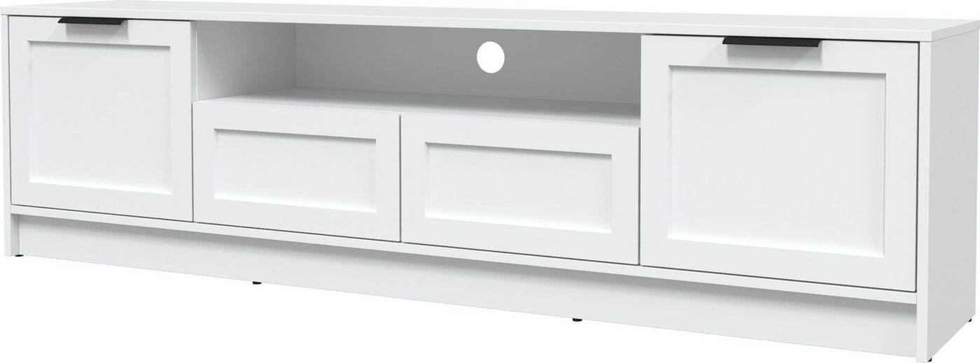 

Тумба Интерлиния ТВ Концепт Тренд КТ-ТВ4-50 (белый платинум/белый)