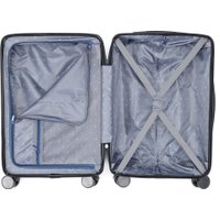 Чемодан Torber Onego T2081BLS (синий)