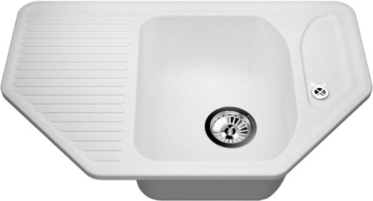 

Кухонная мойка Vigro Vigronit VG601 151028 (белый)