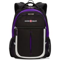 Школьный рюкзак SwissGear SA13852915 (черный/фиолетовый/серебристый)