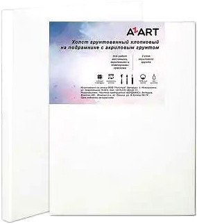Холст для рисования Azart 10x10 см AZ121010 (хлопок)
