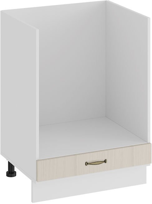 

Шкаф напольный Трия Лина 1Н6Б (белый/кремовый)