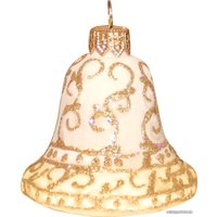 Елочная игрушка Орбитал Колокольчик 200-043-3 (белый)