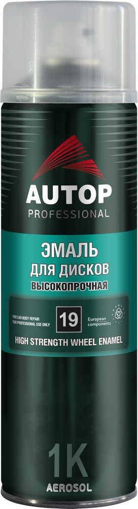 

Автомобильная краска Autop для дисков - Серебристая - аэр. 650 мл №19