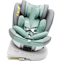 Детское автокресло Amarobaby Champion Isofix AMARO-2008CH-Se/Bi (серый/бирюзовый)