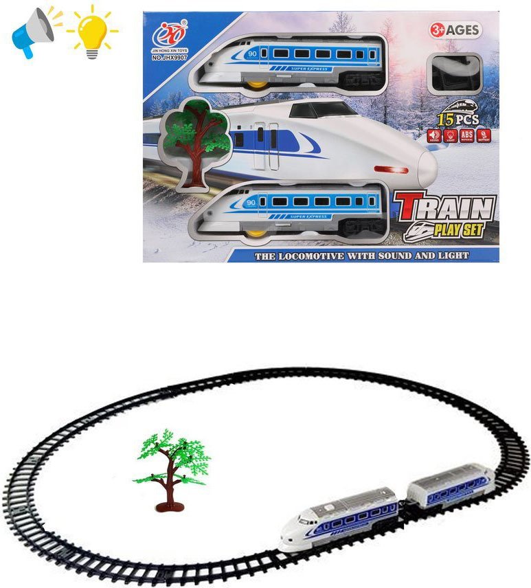 

Набор железной дороги Наша Игрушка Скоростной поезд 640801