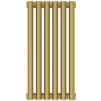 Стальной трубчатый радиатор Сунержа Эстет-11 500х270 6 секций (матовое золото)