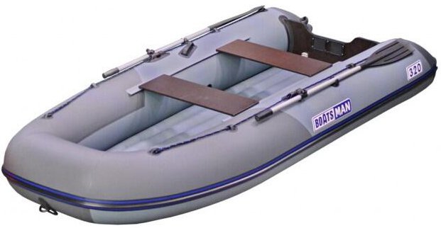 

Моторная лодка BoatsMan BT380А НДНД (серый)