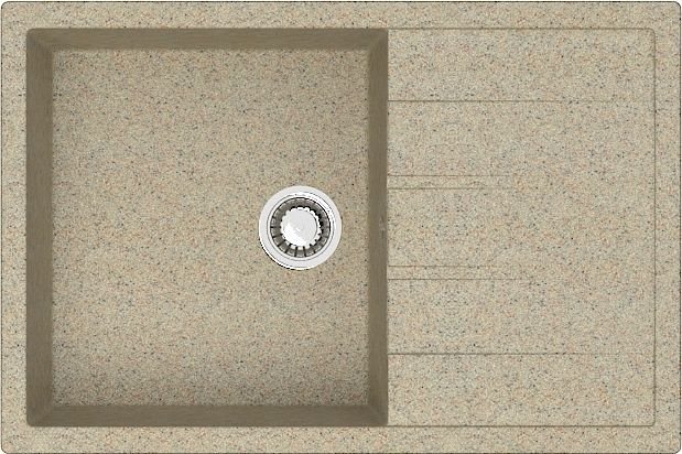 

Кухонная мойка MARRBAXX Карельский камень модель 161/Q5 F161Q005 (песочный)