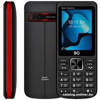 Кнопочный телефон BQ BQ-2455 Boom Quattro (черный)