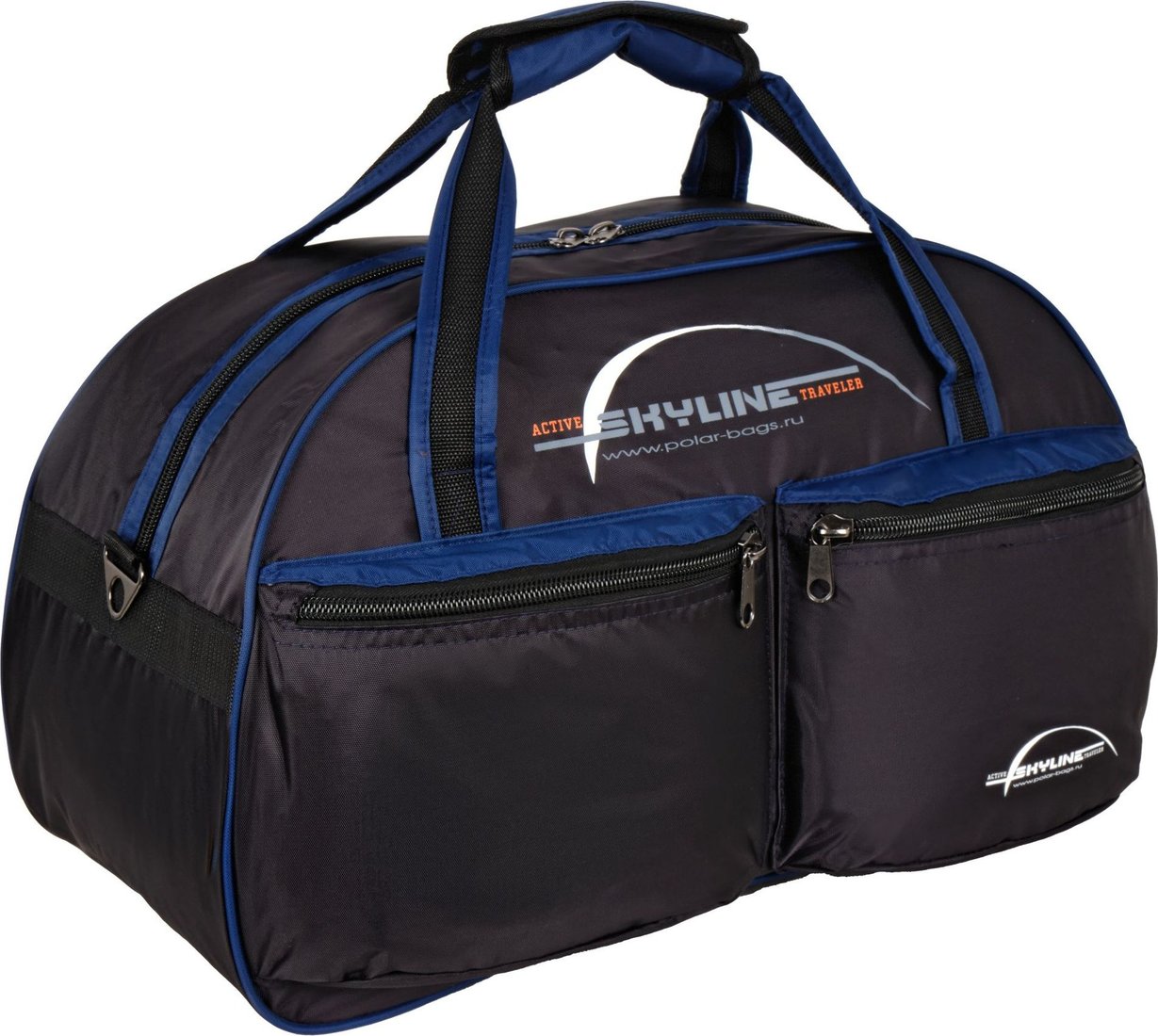 

Дорожная сумка Polar П05 (черный/синий)