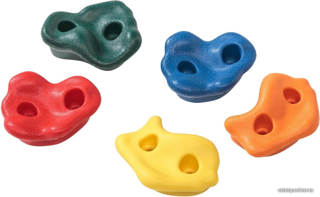 Зацепы для скалодрома KBT Climbing Plastic stones M (разноцветный)