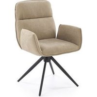 Стул с подлокотниками Halmar K574 (темно-бежевый)