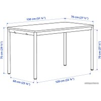 Обеденная группа Ikea Томмарюд/Теодорес 193.992.93 (дуб белый/белый)