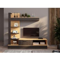 Горка Genesis Мебель Oskar 5 (дуб золотой/венге)