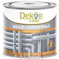 Эмаль Dekor ПФ-115 0.8 кг (серебряный)