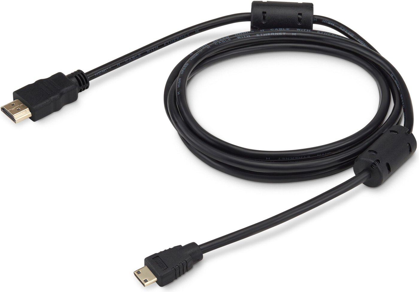 

Кабель Buro MINIHDMI-1.8M HDMI - miniHDMI (1.8м, черный)