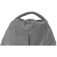 Кресло-мешок Palermo Bormio велюр XL (базальт)