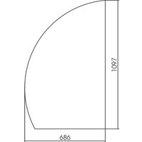  Silver Mirrors Зеркало Mario 68.6x109.7 LED-00002525 (левый)