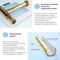 Сифон Wellsee Drainage System 182121000 (золото)