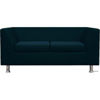 Софа Brioli Дедрик двухместный (рогожка, J17 темно-синий)