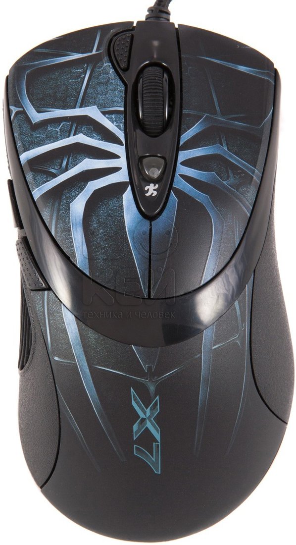 

Игровая мышь A4Tech XL-747H (черный/синий)
