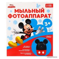 Пистолет для создания мыльных пузырей Disney Мыльный фотоаппарат Микки Маус 7603411