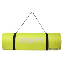 Коврик Starfit FM-301 NBR (10 мм, лаймовый)