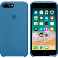 Чехол для телефона Apple Silicone Case для iPhone 8 Plus / 7 Plus Denim Blue